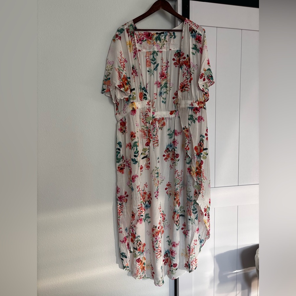 IMAN Vibrant Floral Cardigan